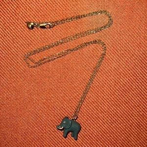 J. Crew Elephant Necklace
